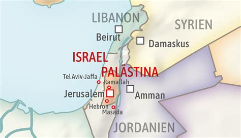 wo ist palästina und israel